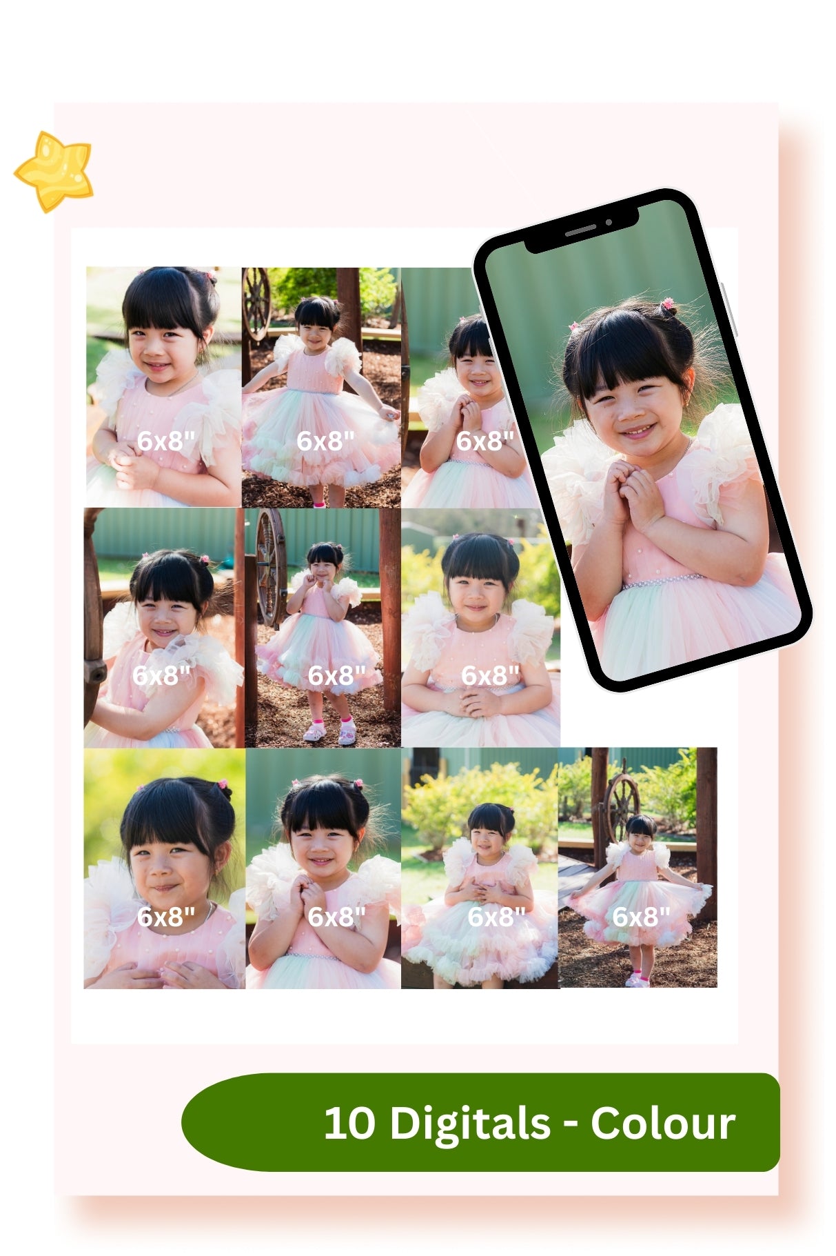 Tiny Treehouse High Res Digital Pack - 10 colour images