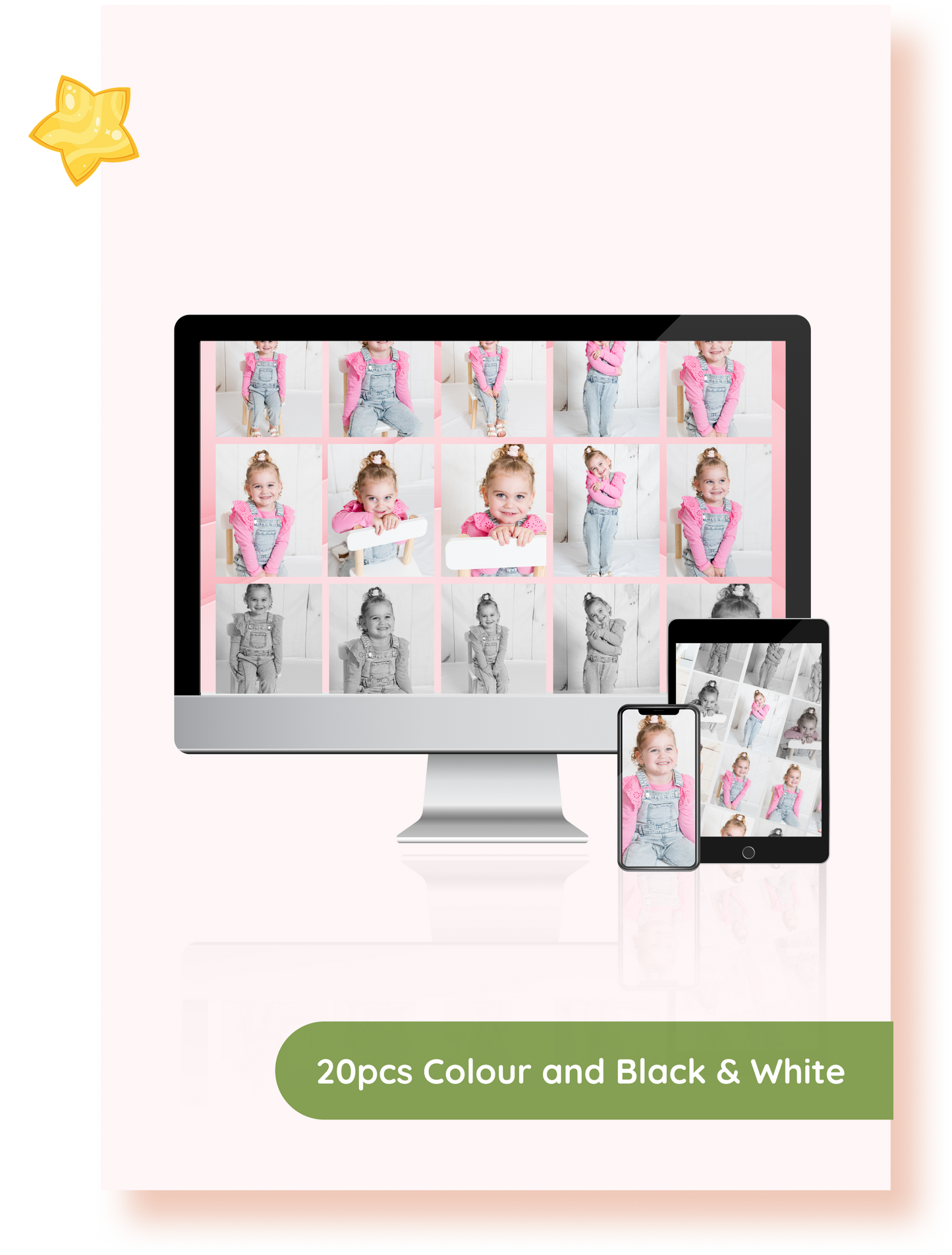 Tiny Treehouse High Res Digital Pack - Twenty (10 colour, 10 black white)