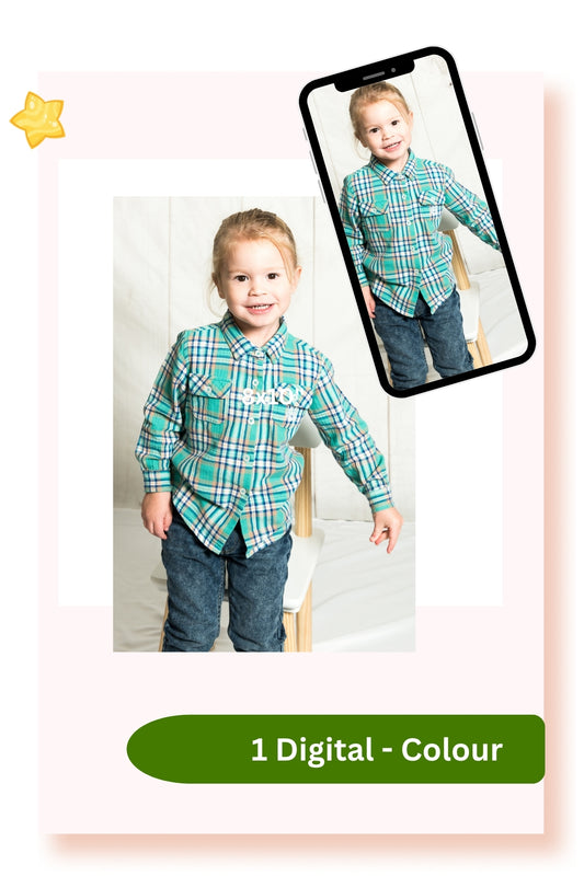 Tiny Digital Keepsake - One Digital Colour Image